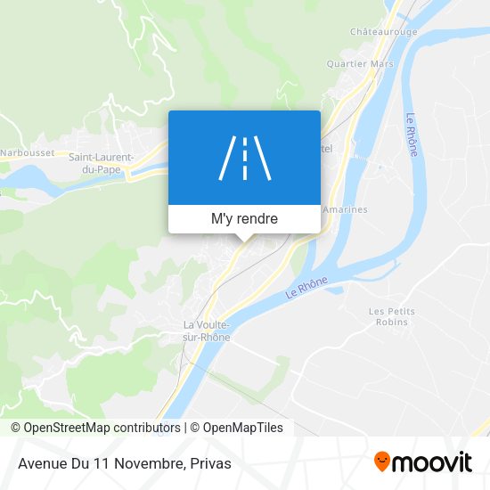 Avenue Du 11 Novembre plan