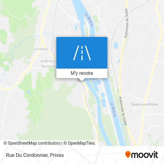 Rue Du Cordonnier plan