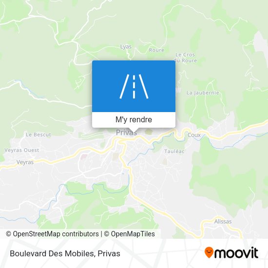 Boulevard Des Mobiles plan