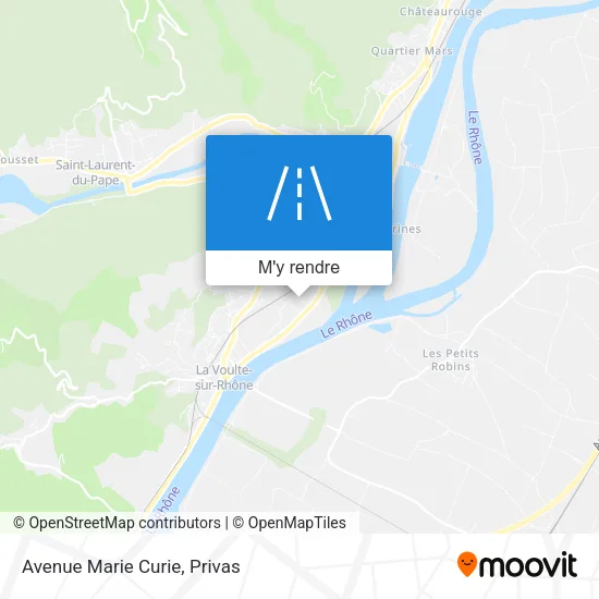 Avenue Marie Curie plan