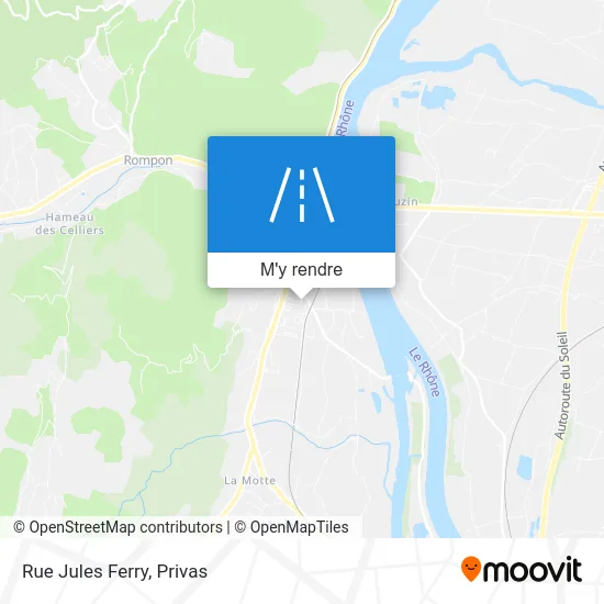 Rue Jules Ferry plan