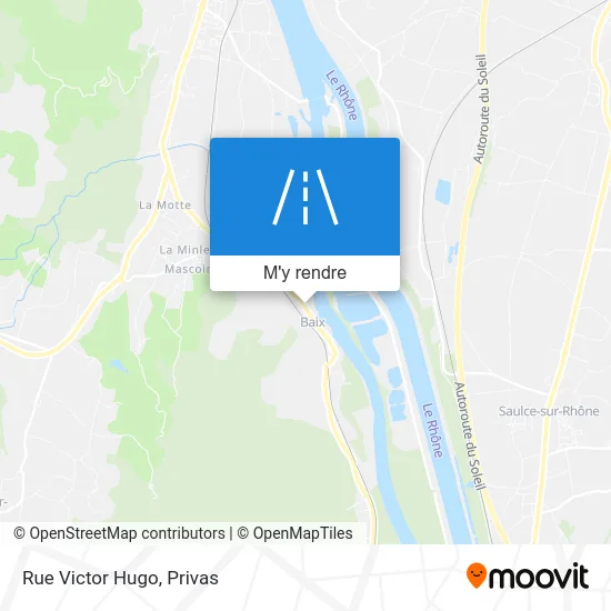 Rue Victor Hugo plan