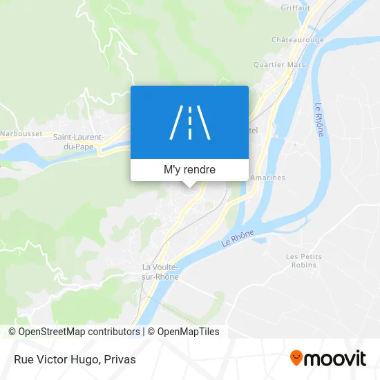 Rue Victor Hugo plan