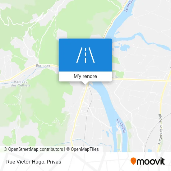 Rue Victor Hugo plan