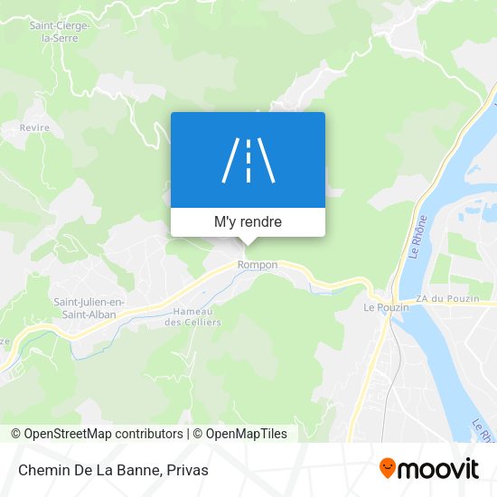 Chemin De La Banne plan