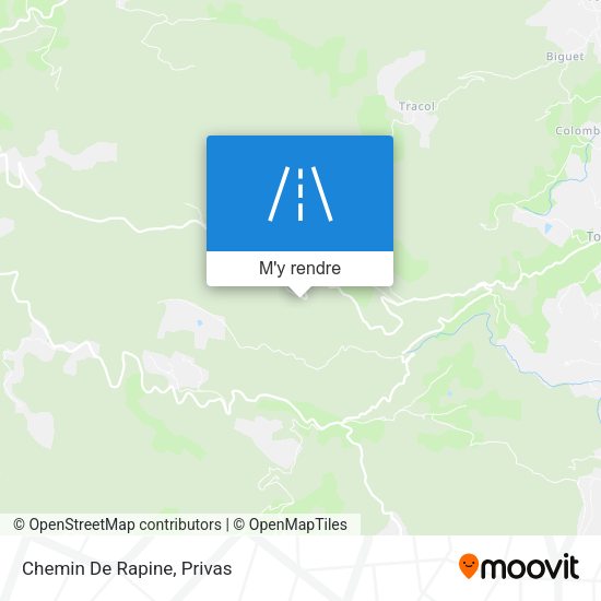 Chemin De Rapine plan