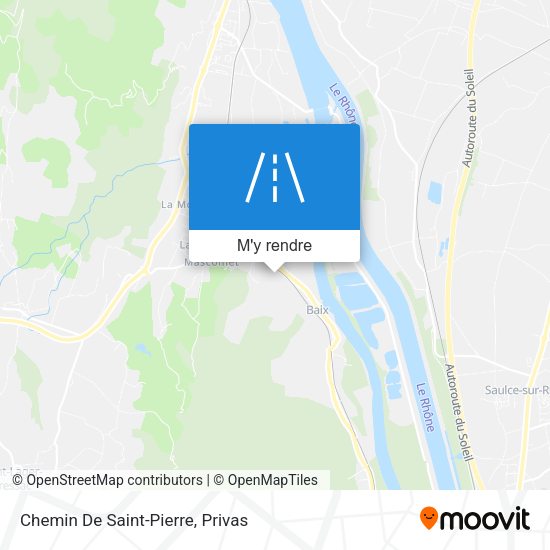 Chemin De Saint-Pierre plan