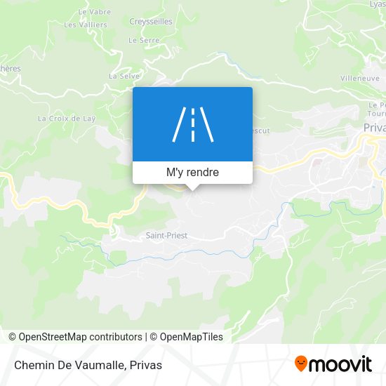 Chemin De Vaumalle plan