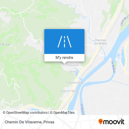 Chemin De Vitaverne plan