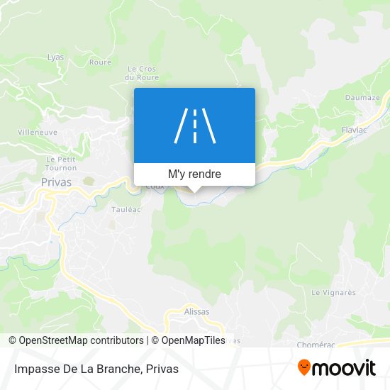 Impasse De La Branche plan