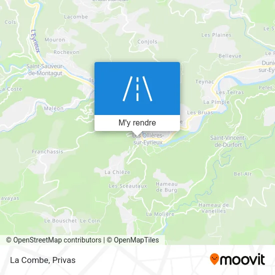La Combe plan