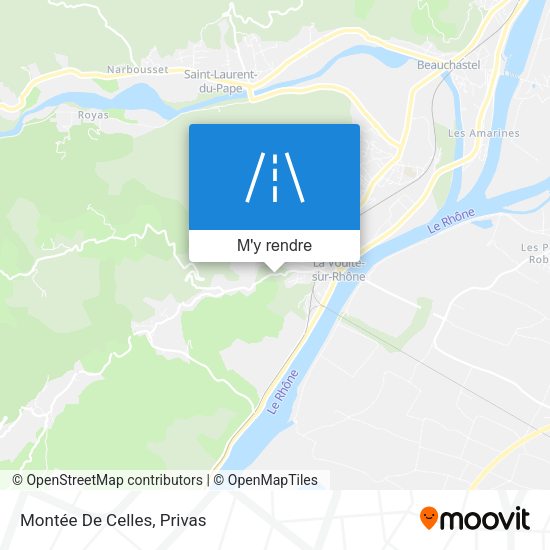 Montée De Celles plan