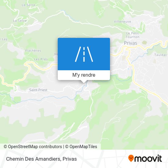 Chemin Des Amandiers plan