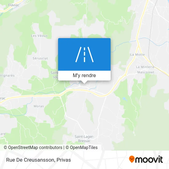 Rue De Creusansson plan