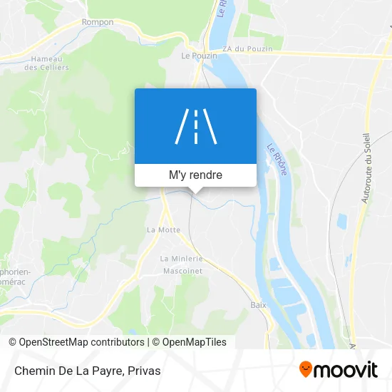 Chemin De La Payre plan