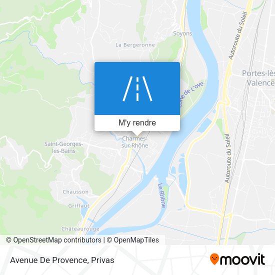 Avenue De Provence plan