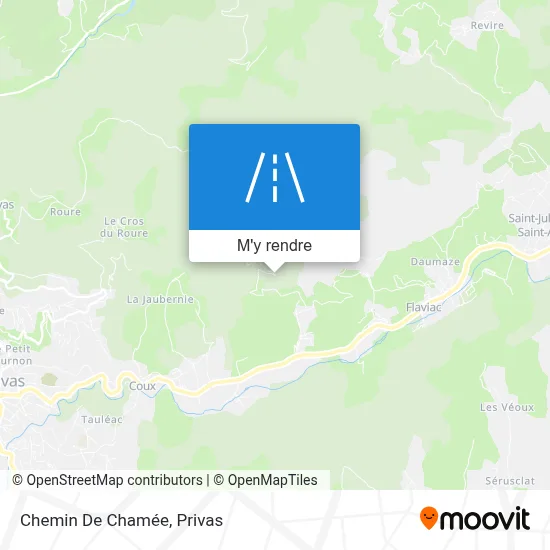 Chemin De Chamée plan