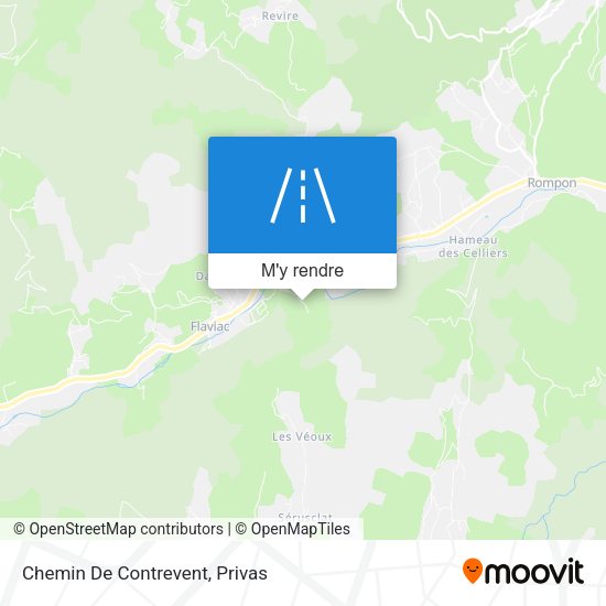 Chemin De Contrevent plan