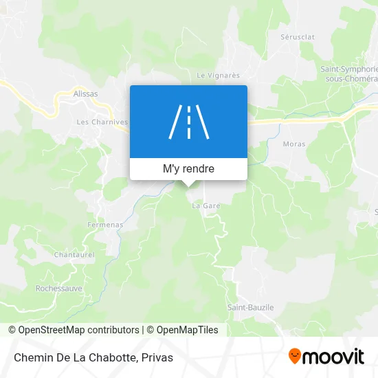 Chemin De La Chabotte plan