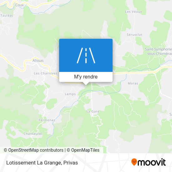 Lotissement La Grange plan