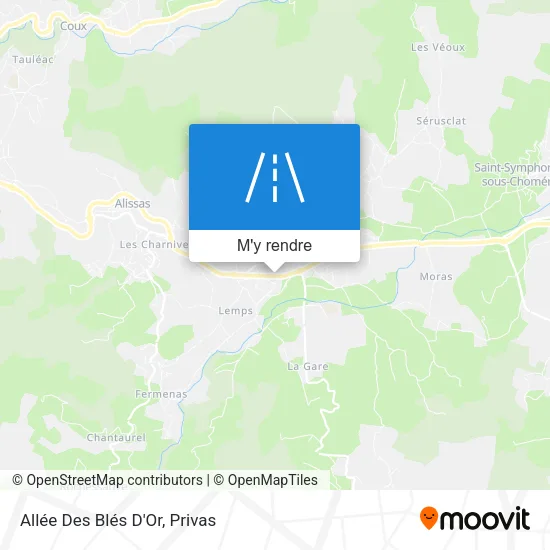 Allée Des Blés D'Or plan