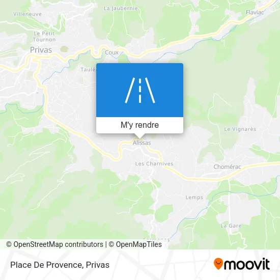 Place De Provence plan