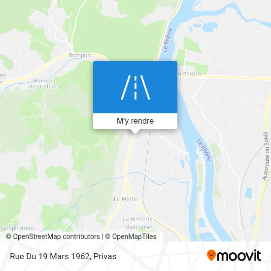 Rue Du 19 Mars 1962 plan