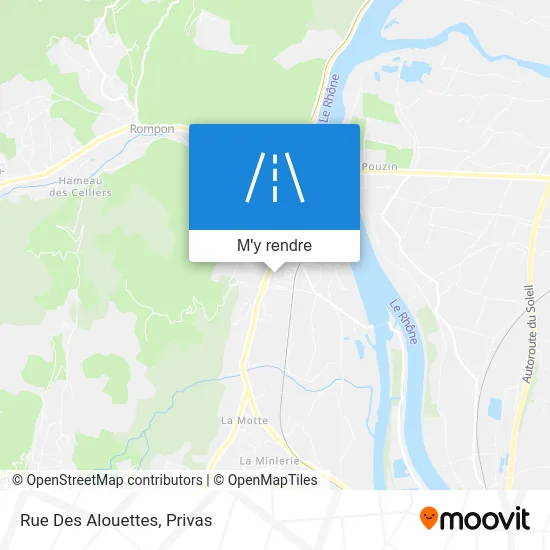 Rue Des Alouettes plan