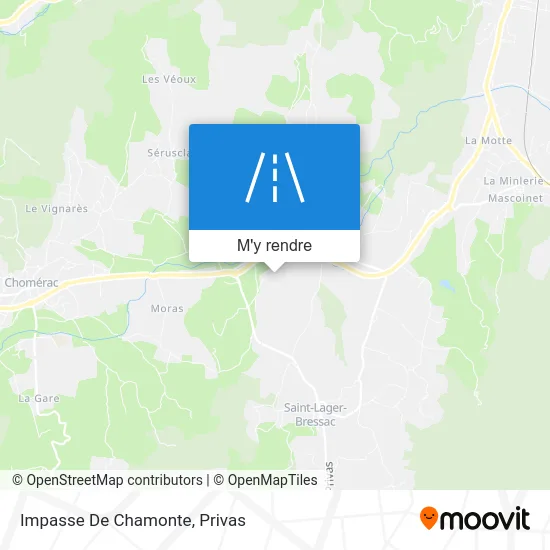 Impasse De Chamonte plan