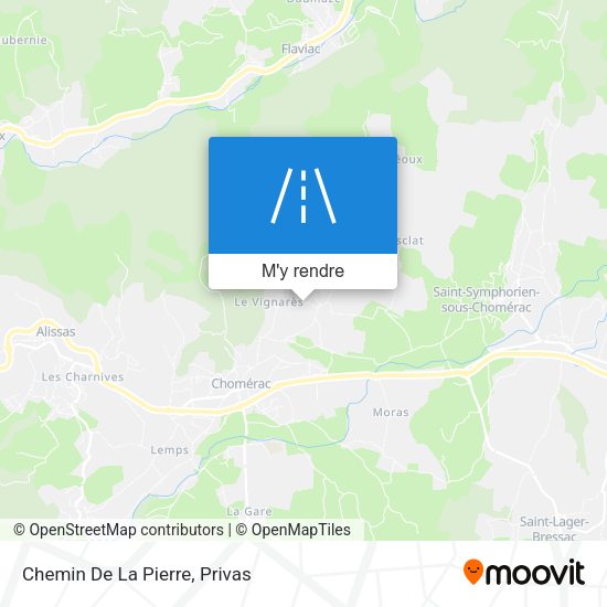 Chemin De La Pierre plan
