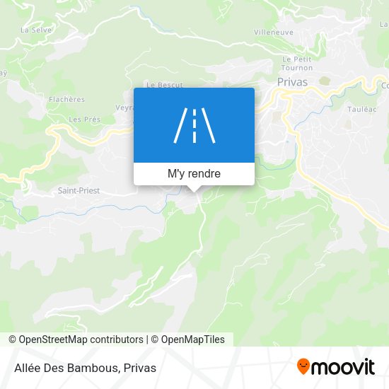 Allée Des Bambous plan
