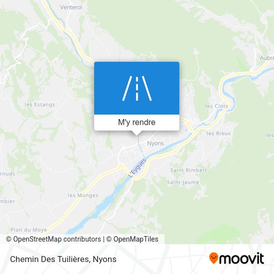 Chemin Des Tuilières plan