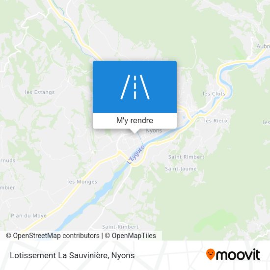 Lotissement La Sauvinière plan