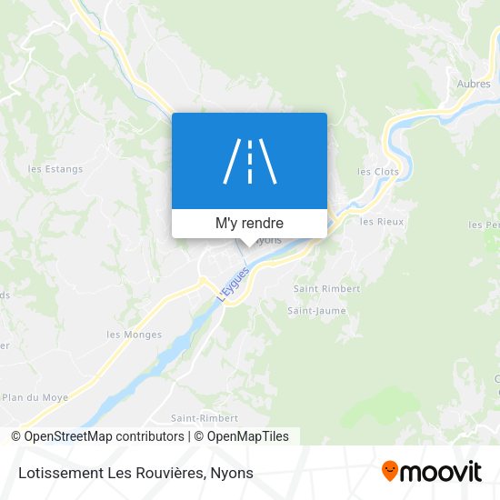 Lotissement Les Rouvières plan