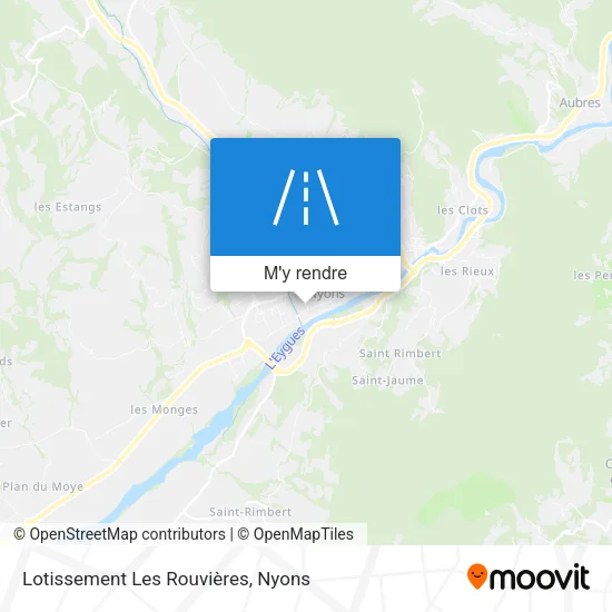 Lotissement Les Rouvières plan