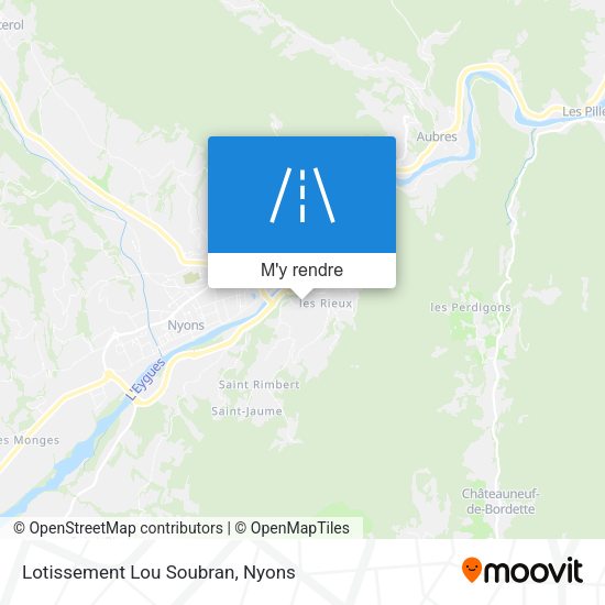 Lotissement Lou Soubran plan