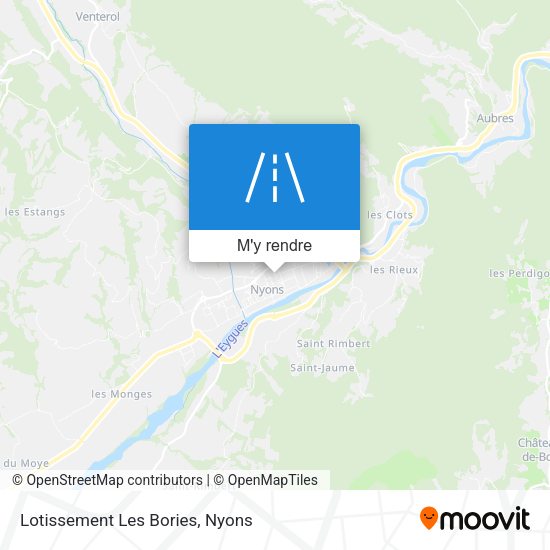 Lotissement Les Bories plan