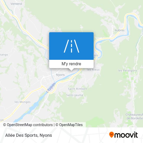 Allée Des Sports plan