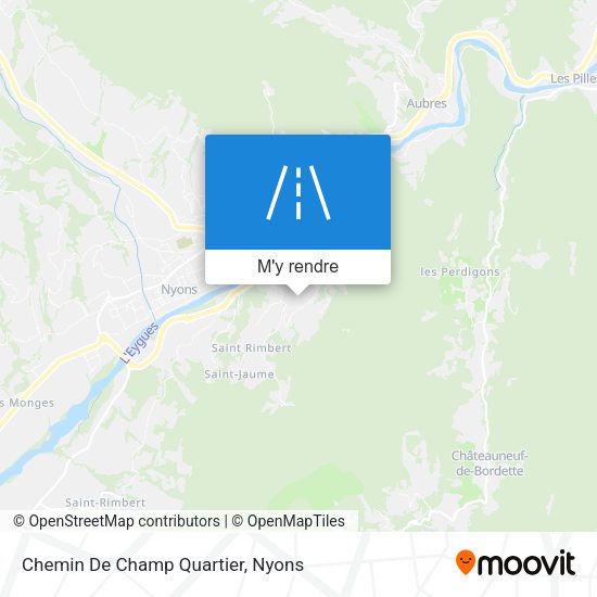 Chemin De Champ Quartier plan