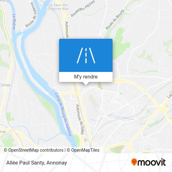 Allée Paul Santy plan