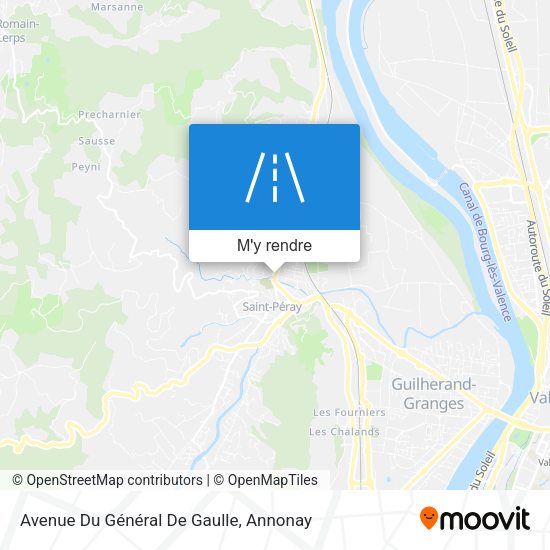 Avenue Du Général De Gaulle plan