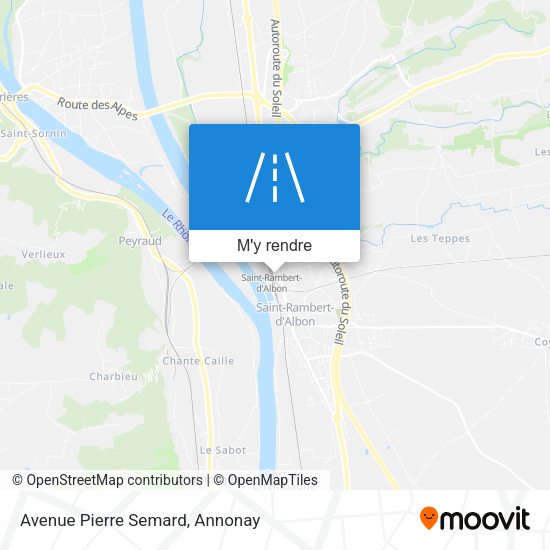 Avenue Pierre Semard plan