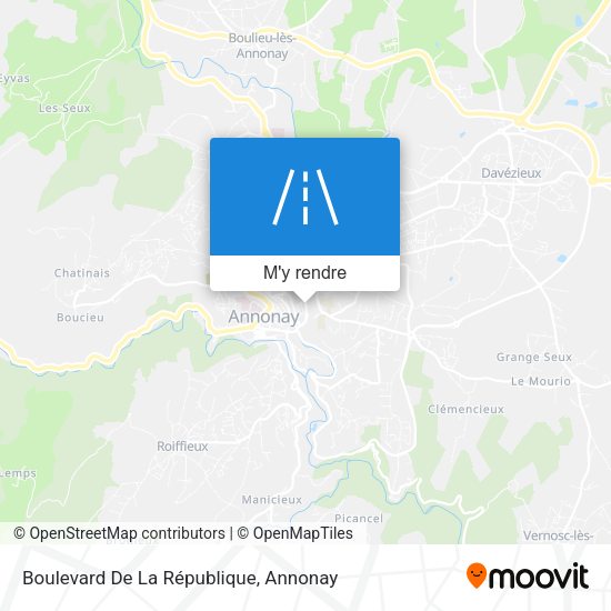 Boulevard De La République plan