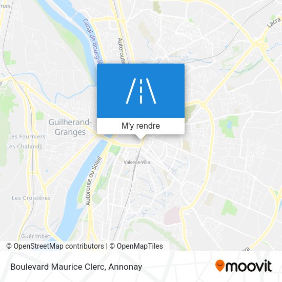 Boulevard Maurice Clerc plan