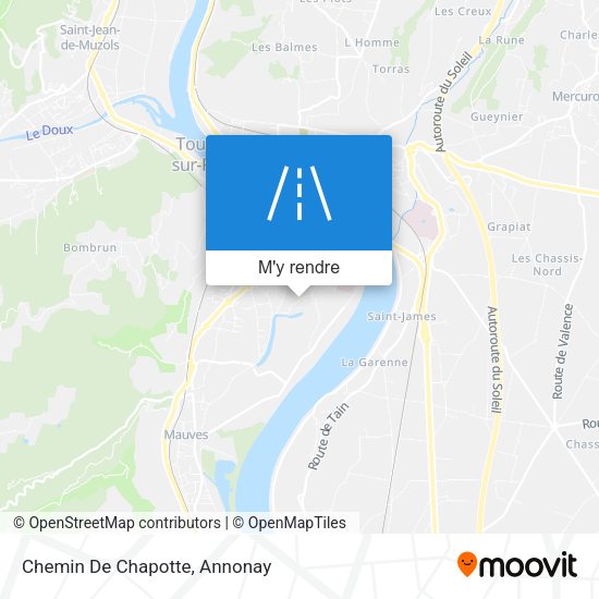 Chemin De Chapotte plan
