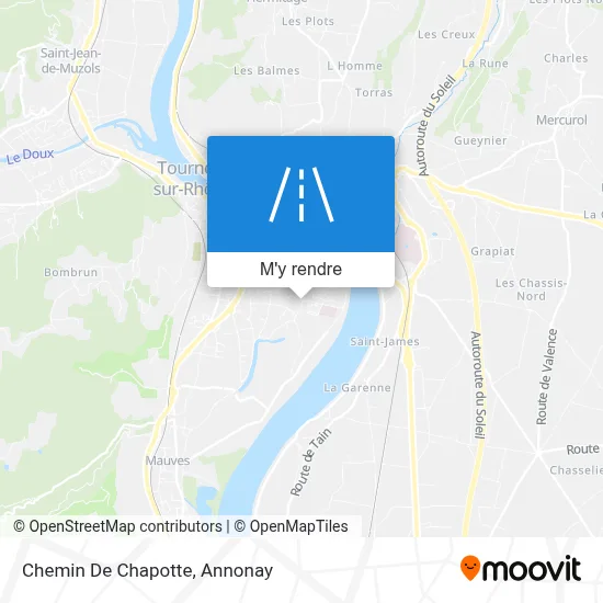 Chemin De Chapotte plan