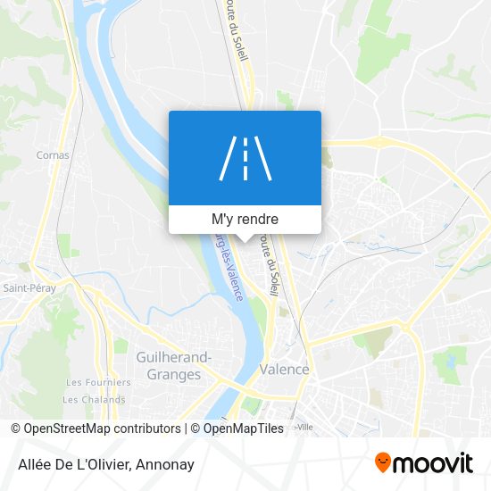 Allée De L'Olivier plan