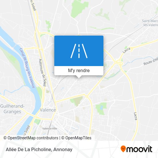 Allée De La Picholine plan