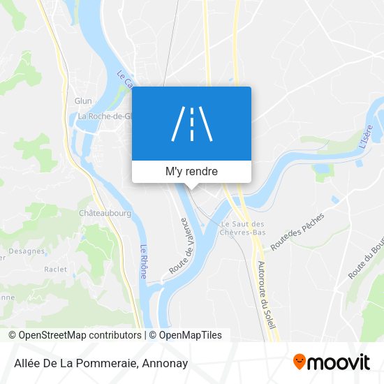 Allée De La Pommeraie plan