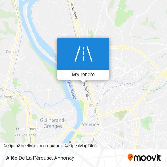 Allée De La Pérouse plan